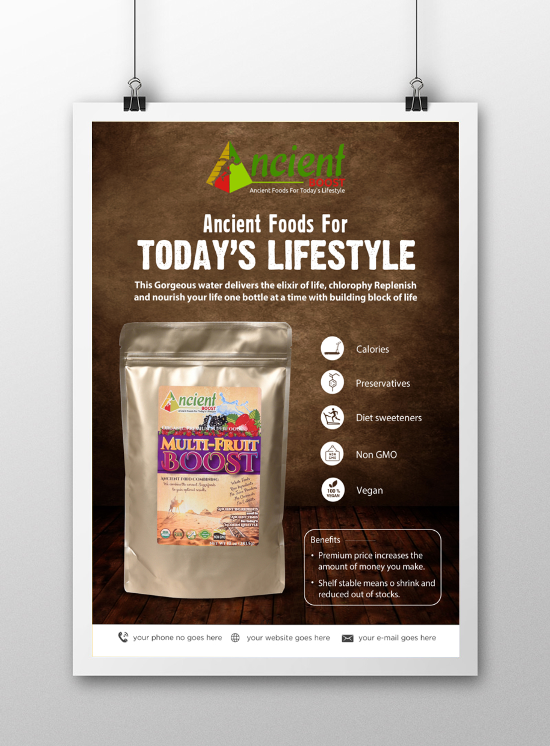 Design de Flyer par debdesign pour Visions of Health | Design #18979886