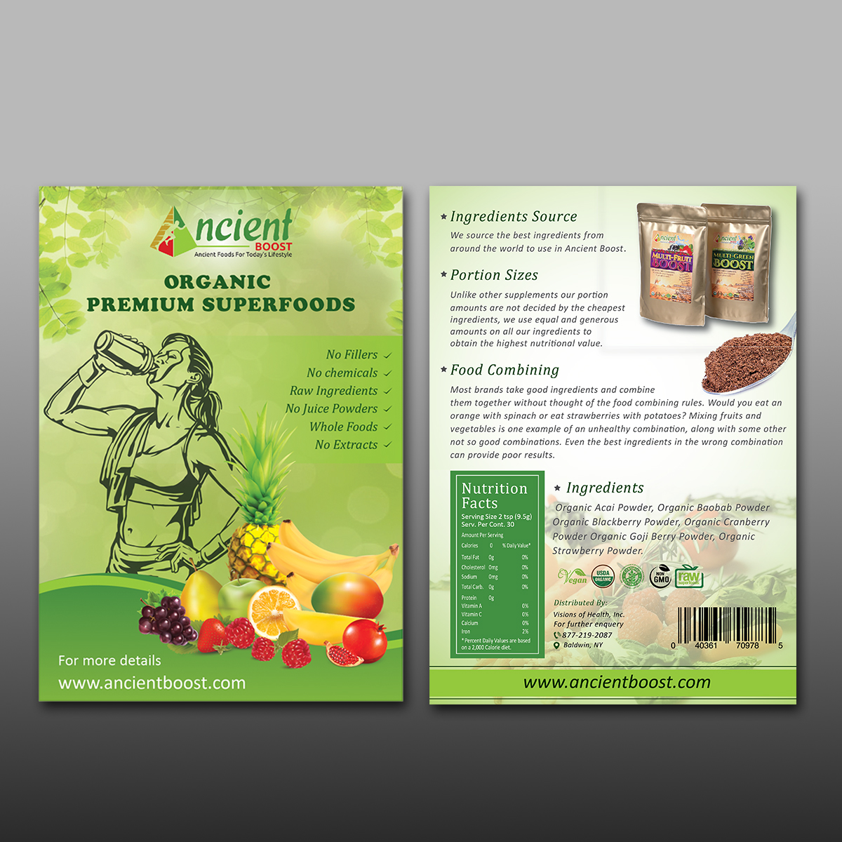 Flyer Design by Creative Jiniya for Visions of Health | Design #18973191