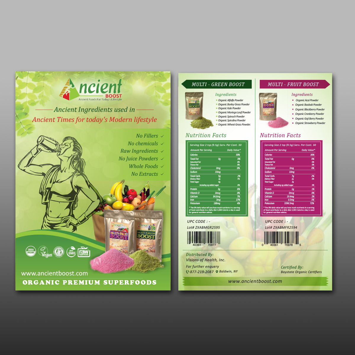 Design de Flyer par Creative Jiniya pour Visions of Health | Design #18979619