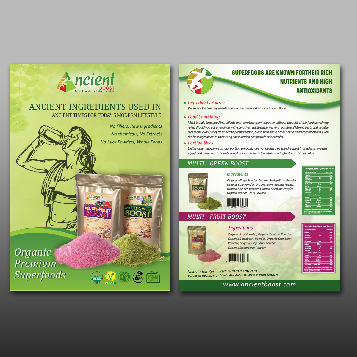 Design de Flyer par Creative Jiniya pour Visions of Health | Design #18987379