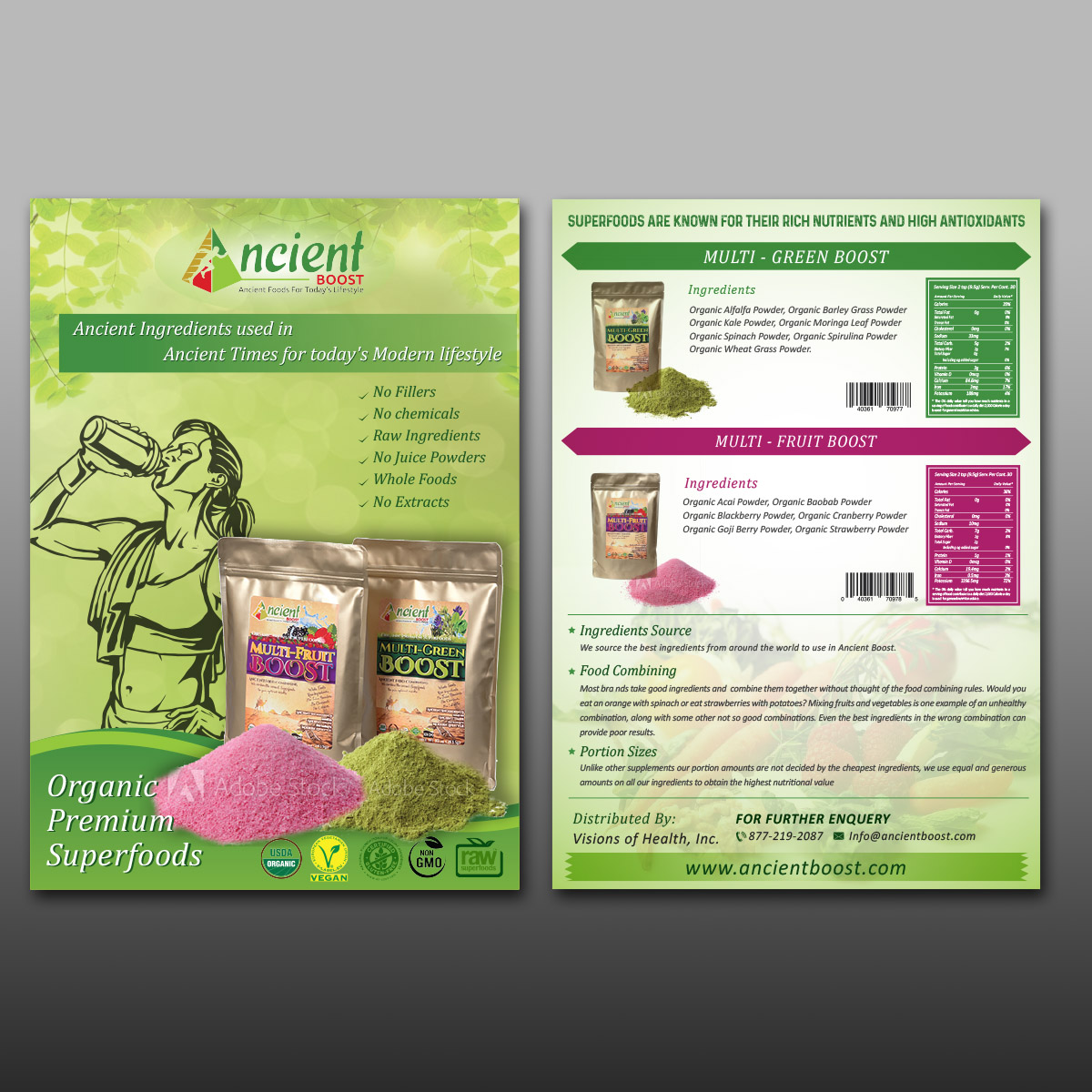 Design de Flyer par Creative Jiniya pour Visions of Health | Design #18987382