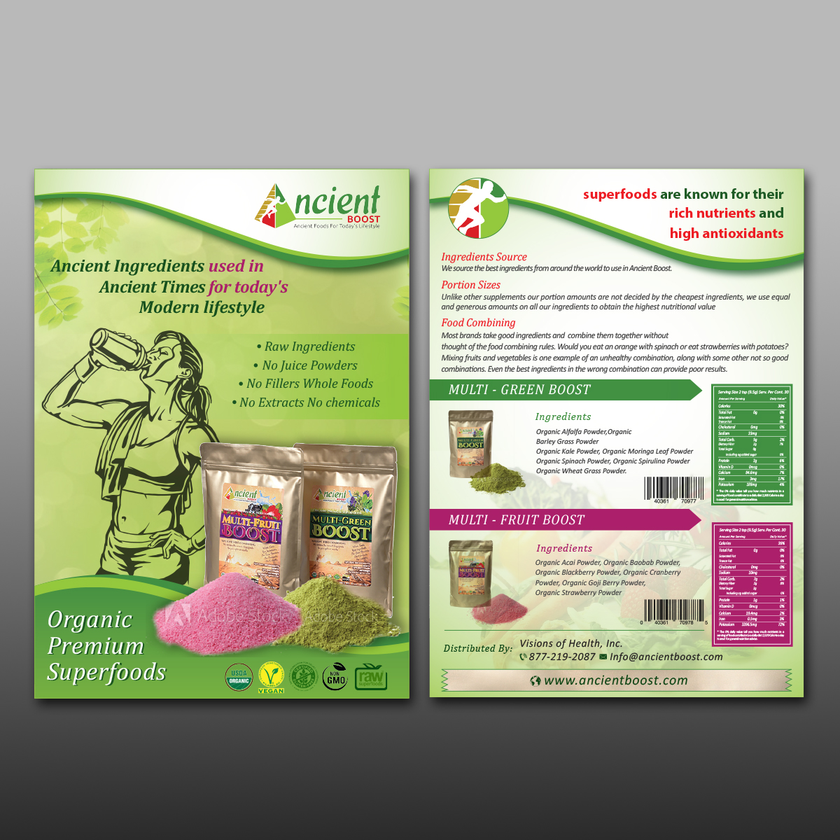 Design de Flyer par Creative Jiniya pour Visions of Health | Design #19000168