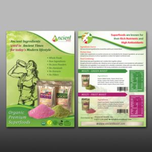 Flyer Design by Creative Jiniya for Visions of Health | Design: #19003649