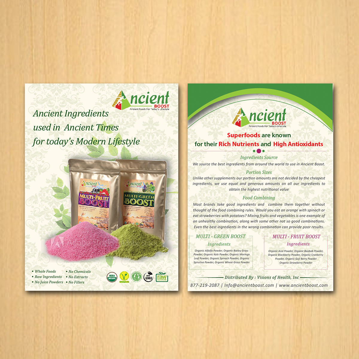 Design de Flyer par Creative Jiniya pour Visions of Health | Design #19005247