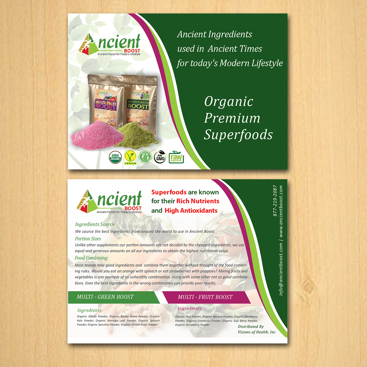 Design de Flyer par Creative Jiniya pour Visions of Health | Design #19005248