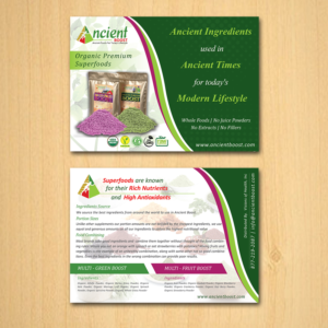 Design de Flyer par Creative Jiniya pour Visions of Health | Design : #19012626