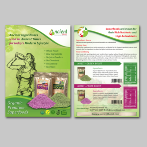 Flyer Design by Creative Jiniya for Visions of Health | Design: #19012627