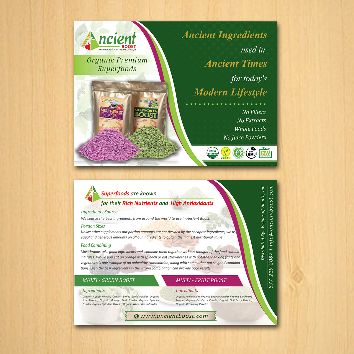 Design de Flyer par Creative Jiniya pour Visions of Health | Design #19013697