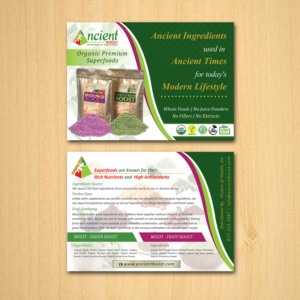 Flyer Design by Creative Jiniya for Visions of Health | Design: #19016523