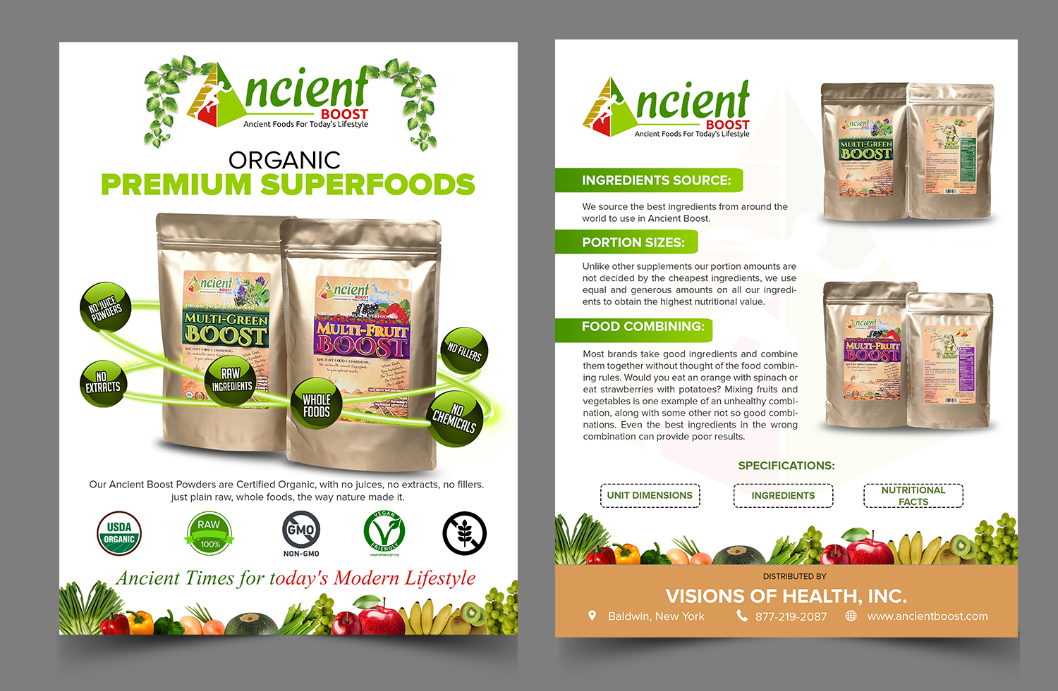 Design de Flyer par SAI DESIGNS pour Visions of Health | Design #19011183