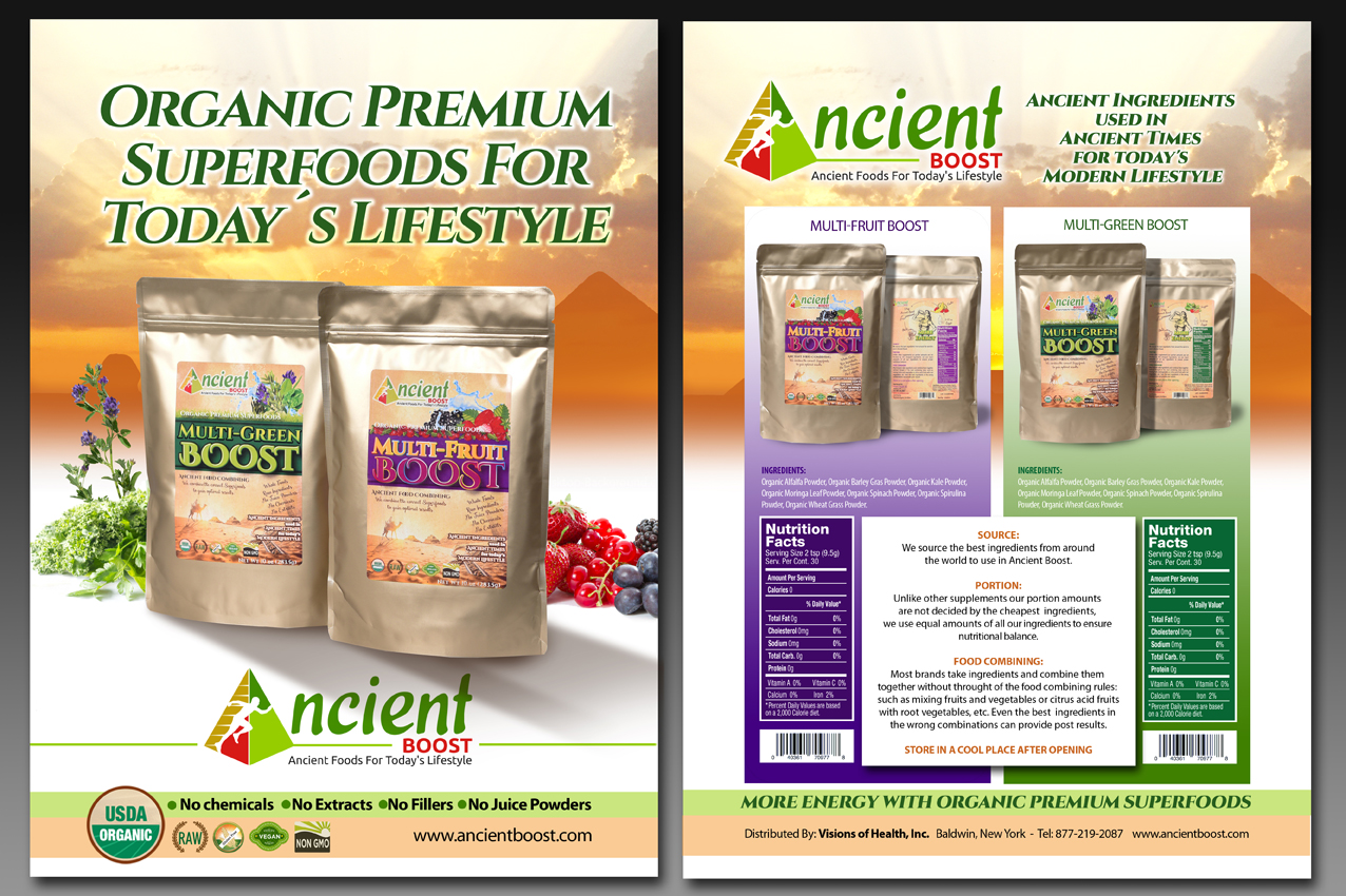 Design de Flyer par juanjoseolivieri pour Visions of Health | Design #18983575