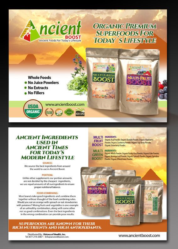 Design de Flyer par juanjoseolivieri pour Visions of Health | Design #19005201