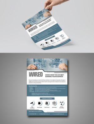 Cannabis Security Company- Sales Flyer | Flyer Design by ecorokerz