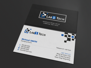 Design de Carte de Visite par Tilt pour Lab1 Tech Limited | Design : #18984534