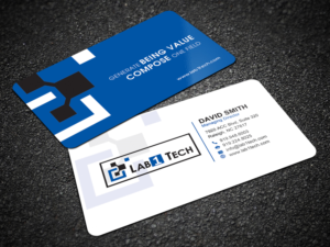 Global Fintech company Name Card Design  | Business Card Design by Sandaruwan