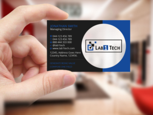 Diseño de Tarjeta de Presentación por Creations Box 2015 para Lab1 Tech Limited | Diseño: #18975760