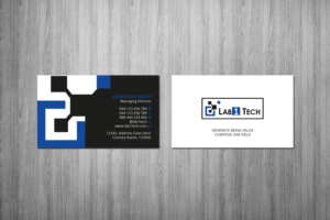 Business Card Design by Creations Box 2015 for Lab1 Tech Limited | Design: #18975943