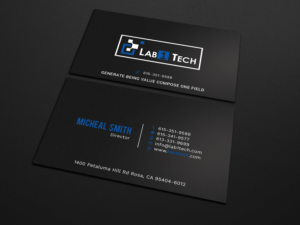 Business Card Design by Tripti Ranjan Gain for Lab1 Tech Limited | Design: #18971499