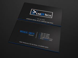Business Card Design by Tripti Ranjan Gain for Lab1 Tech Limited | Design: #18971500