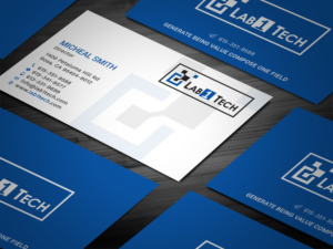 Business Card Design by Tripti Ranjan Gain for Lab1 Tech Limited | Design: #18971507
