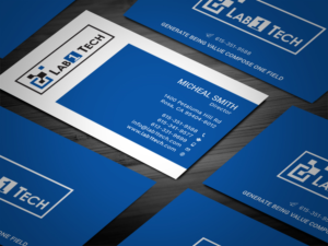 Business Card Design by Tripti Ranjan Gain for Lab1 Tech Limited | Design: #18971509