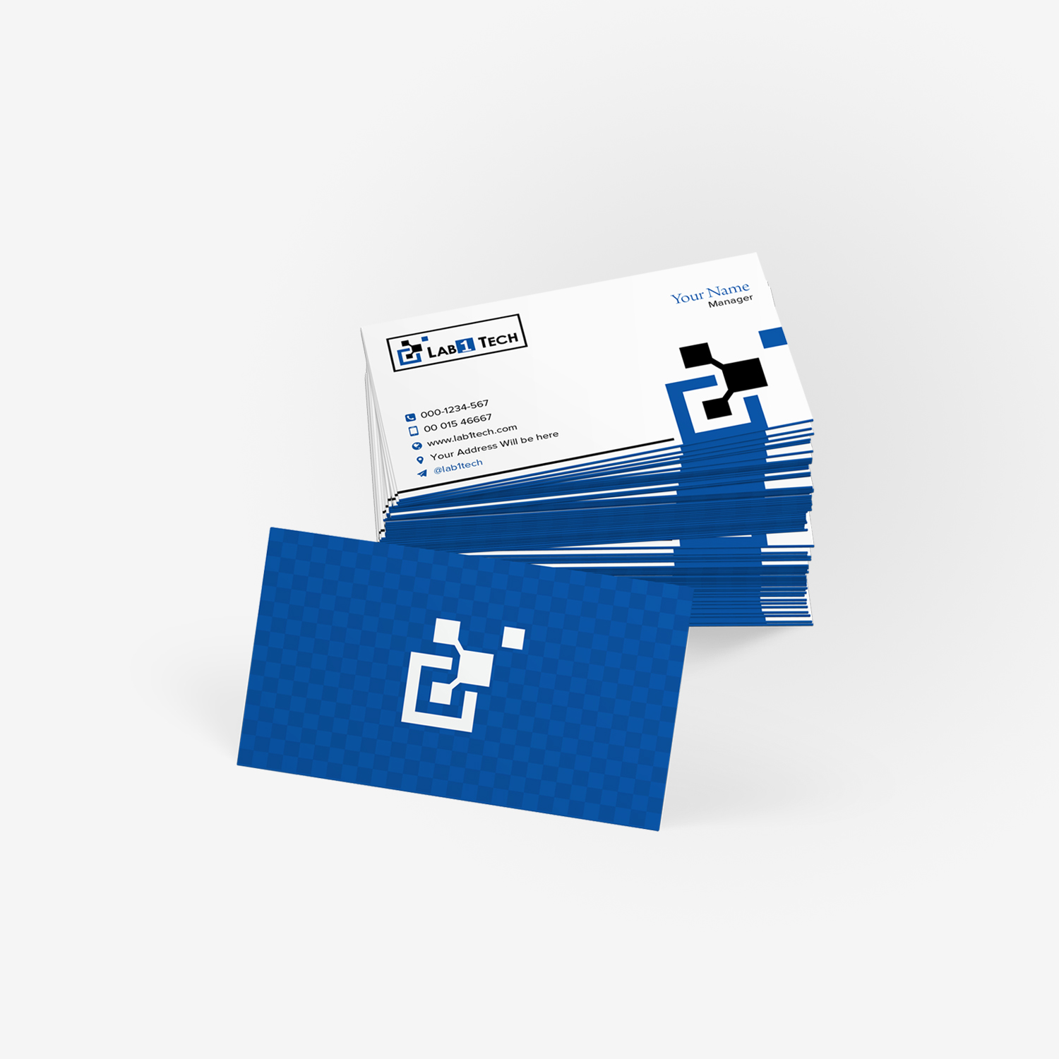 Visitenkarten-Design von Maxo-Biz für Lab1 Tech Limited | Design #18974564