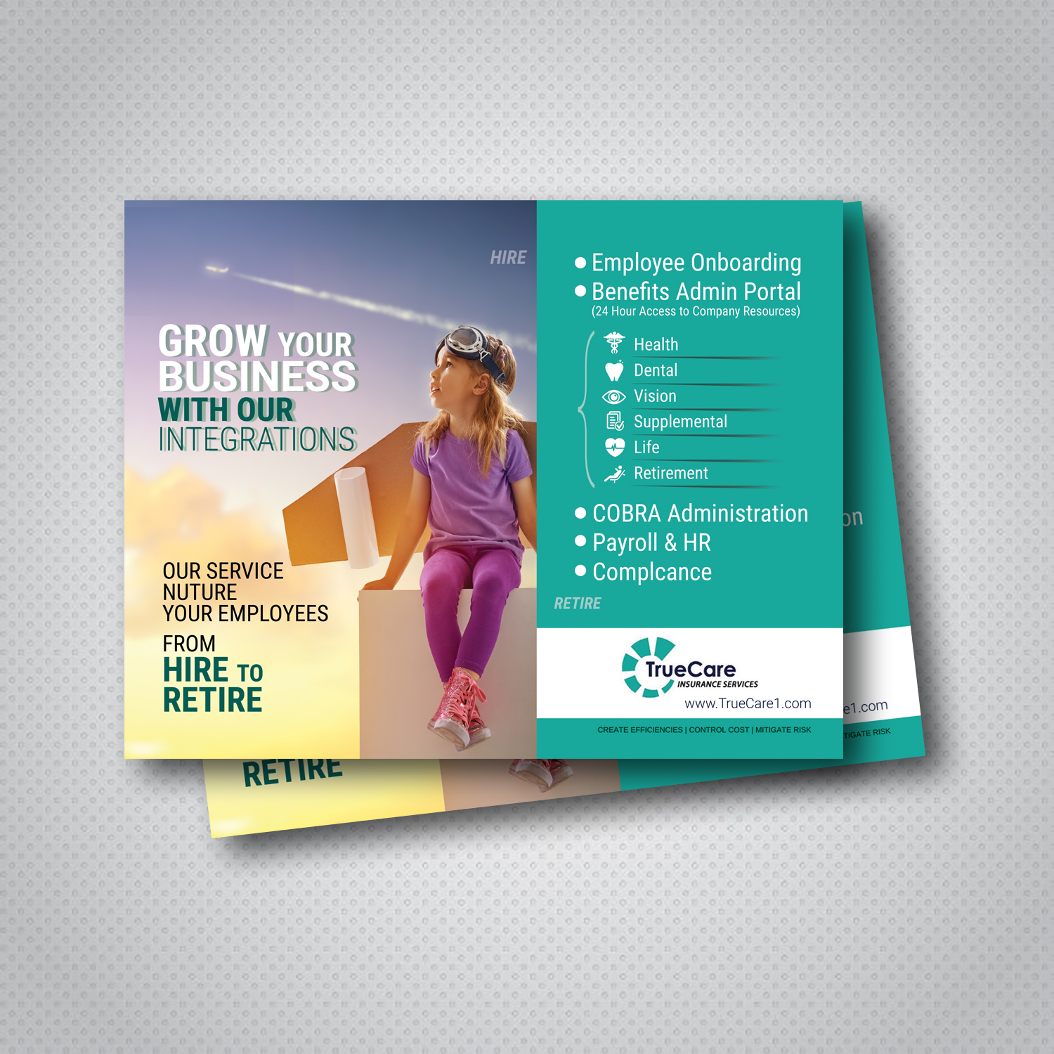 Flyer Design by uk for TrueCare Insurance Services LLC | Design #18973140