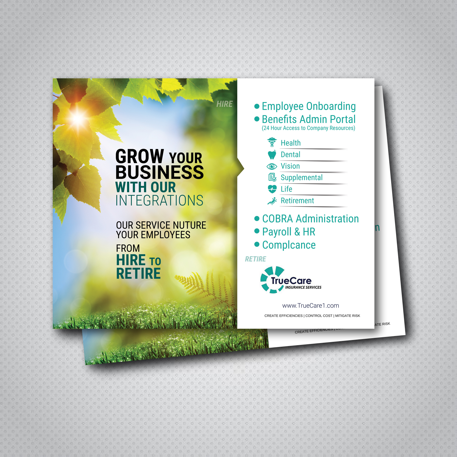 Flyer Design by uk for TrueCare Insurance Services LLC | Design #18973286