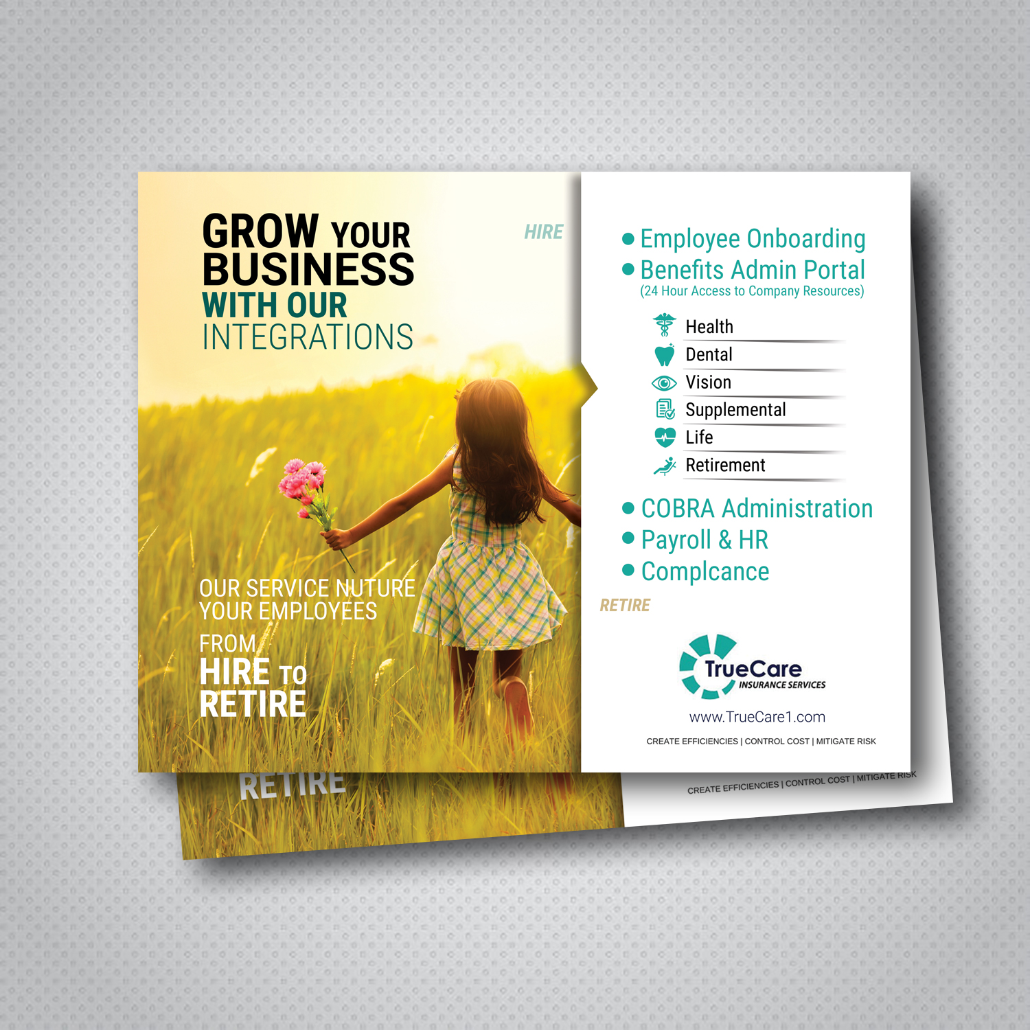 Flyer Design by uk for TrueCare Insurance Services LLC | Design #18973464