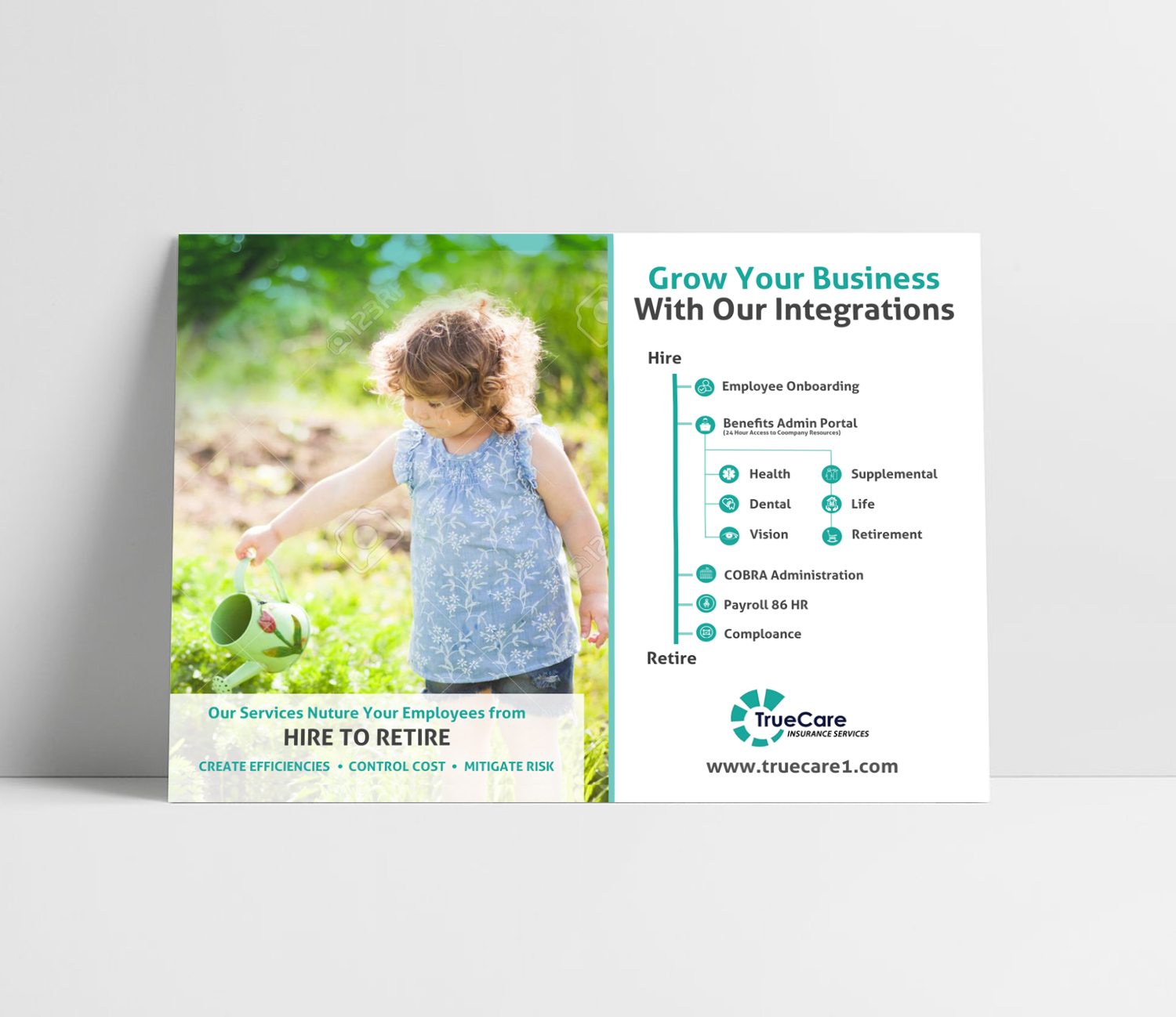 Flyer Design by debdesign for TrueCare Insurance Services LLC | Design #18974505