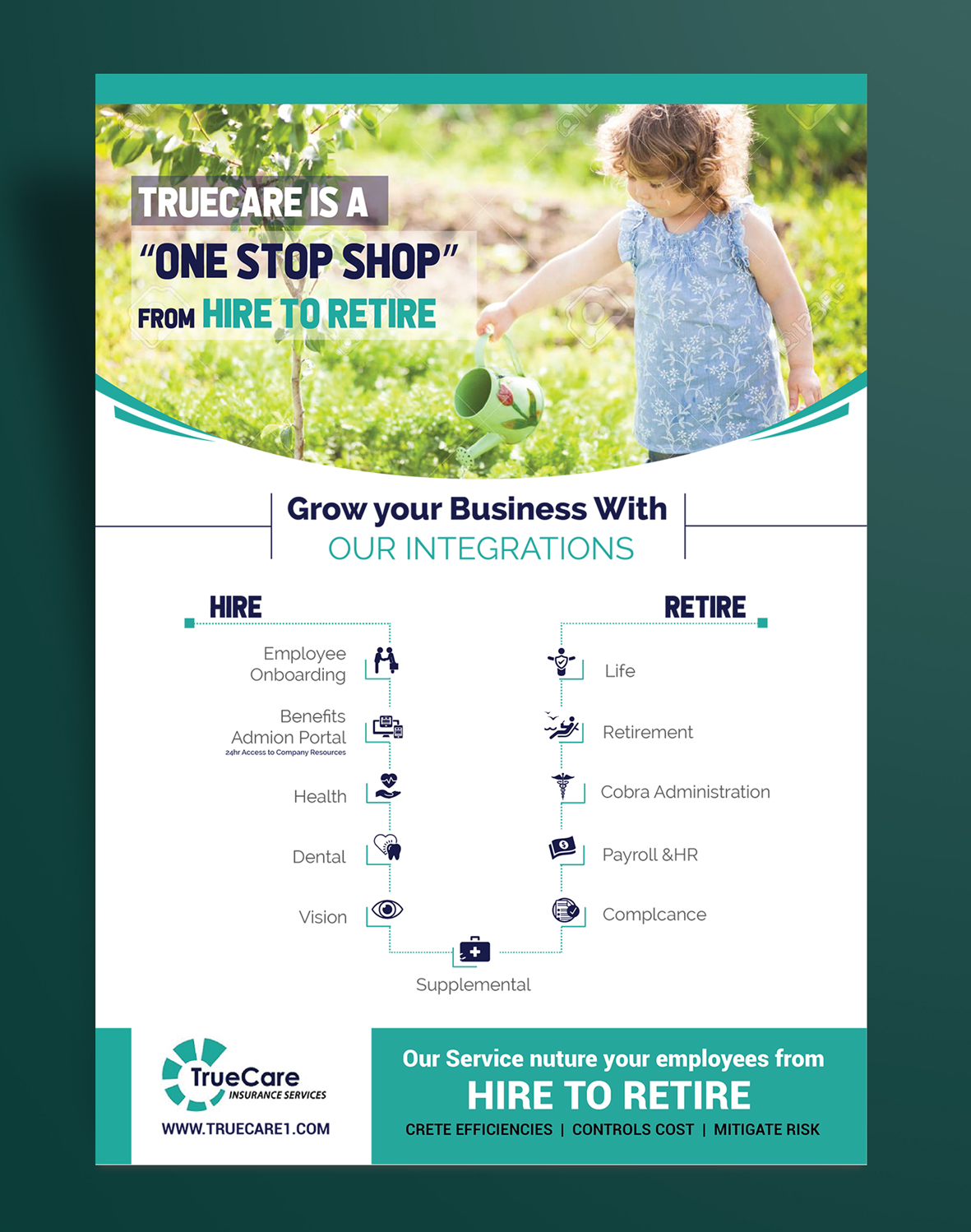 Flyer-Design von ilovedesign1 für TrueCare Insurance Services LLC | Design #18973624