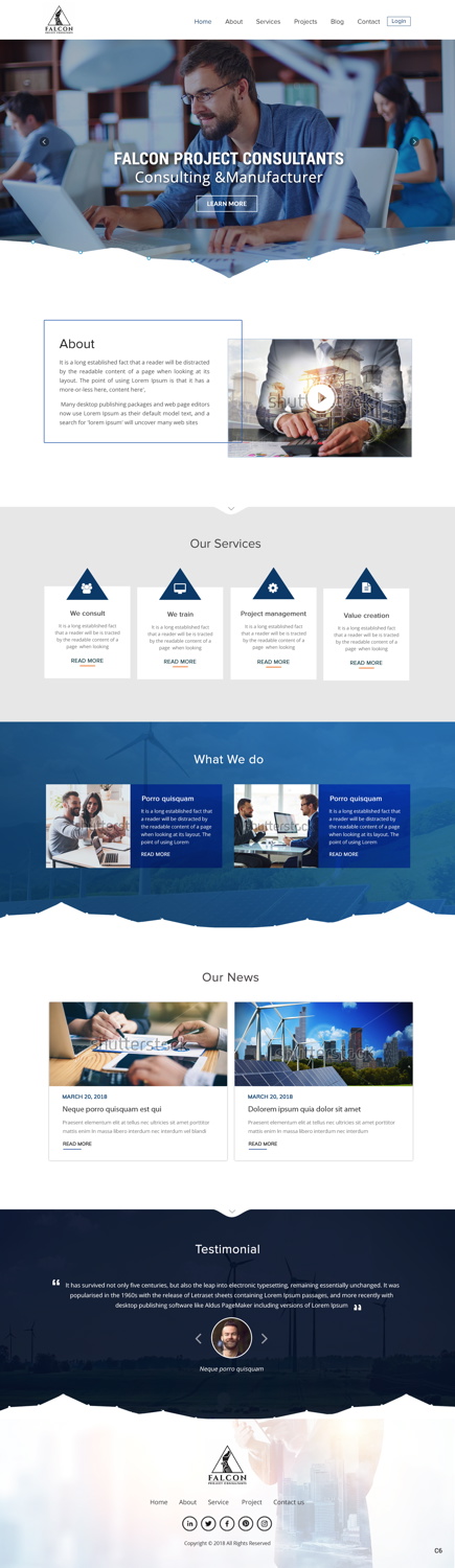 Web Design by pb for this project | Design #18975644