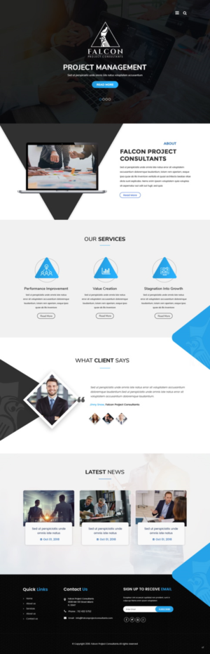 Web Design by pb for this project | Design: #18975645
