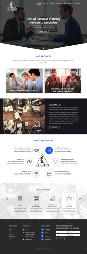 Web Design by pb for this project | Design: #18975661