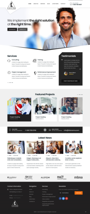 Web Design by pb for this project | Design: #18975670