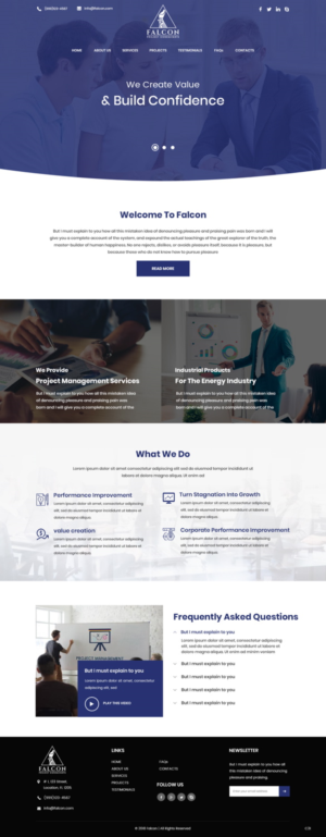 Web Design by pb for this project | Design: #18975671