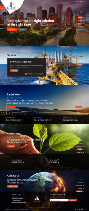 Web Design by pb for this project | Design: #18983079
