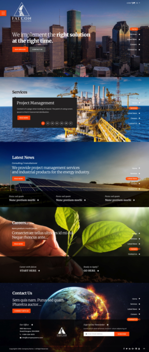 Web Design by pb for this project | Design: #18990081