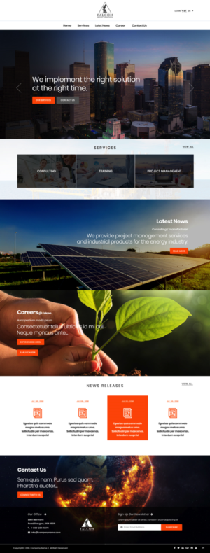 Web Design by pb for this project | Design: #19286874
