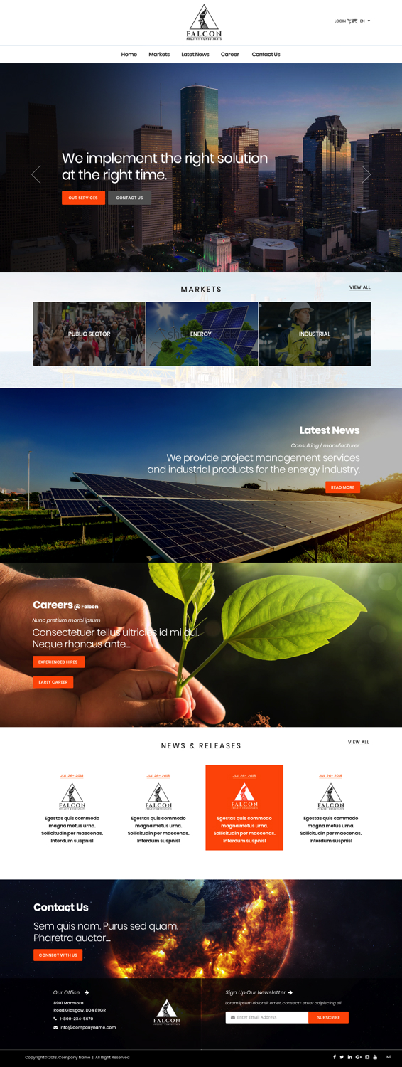 Web Design by pb for this project | Design #19379337