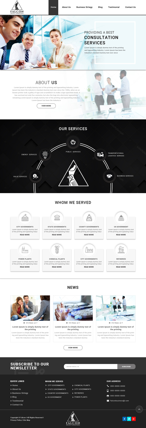 Web Design by Sujit Banerjee for this project | Design #18987286