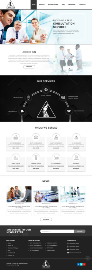 Web Design by Sujit Banerjee for this project | Design: #18987286