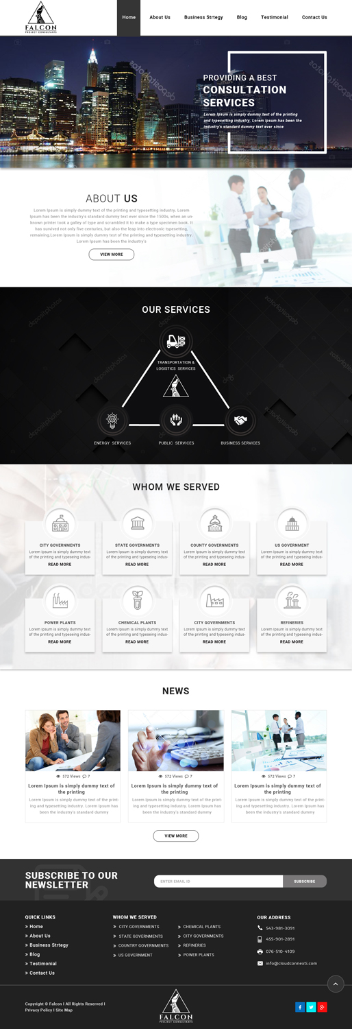 Web Design by Sujit Banerjee for this project | Design #19215544