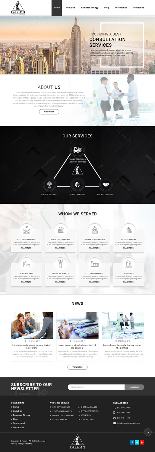 Web Design by Sujit Banerjee for this project | Design #19215545