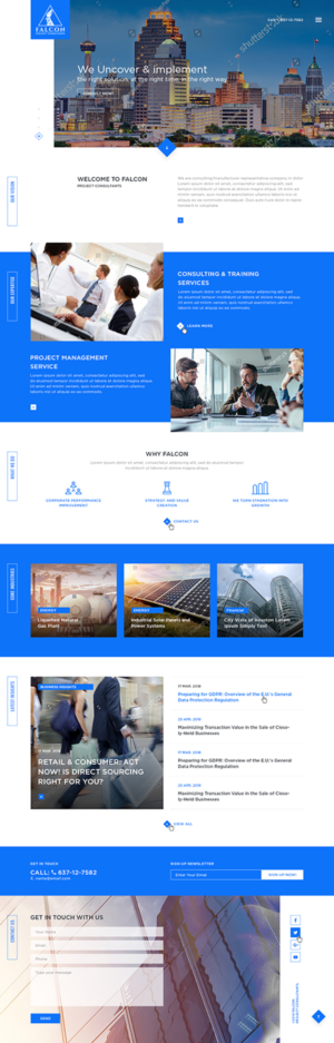 Consulting/ Manufacturers Representative Website | Diseño Web por Ved Web Services