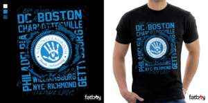 New T-shirt Design for young, fun student tour company | T-shirt Design by Fatboy Graphic