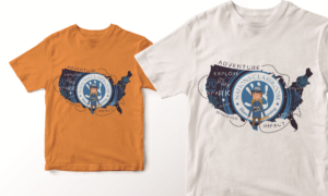 T-shirt Design by angejimenezm