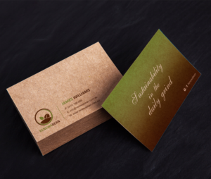 Moder Business Card Design for Renewables Business  | Visitenkarten-Design von Sandaruwan