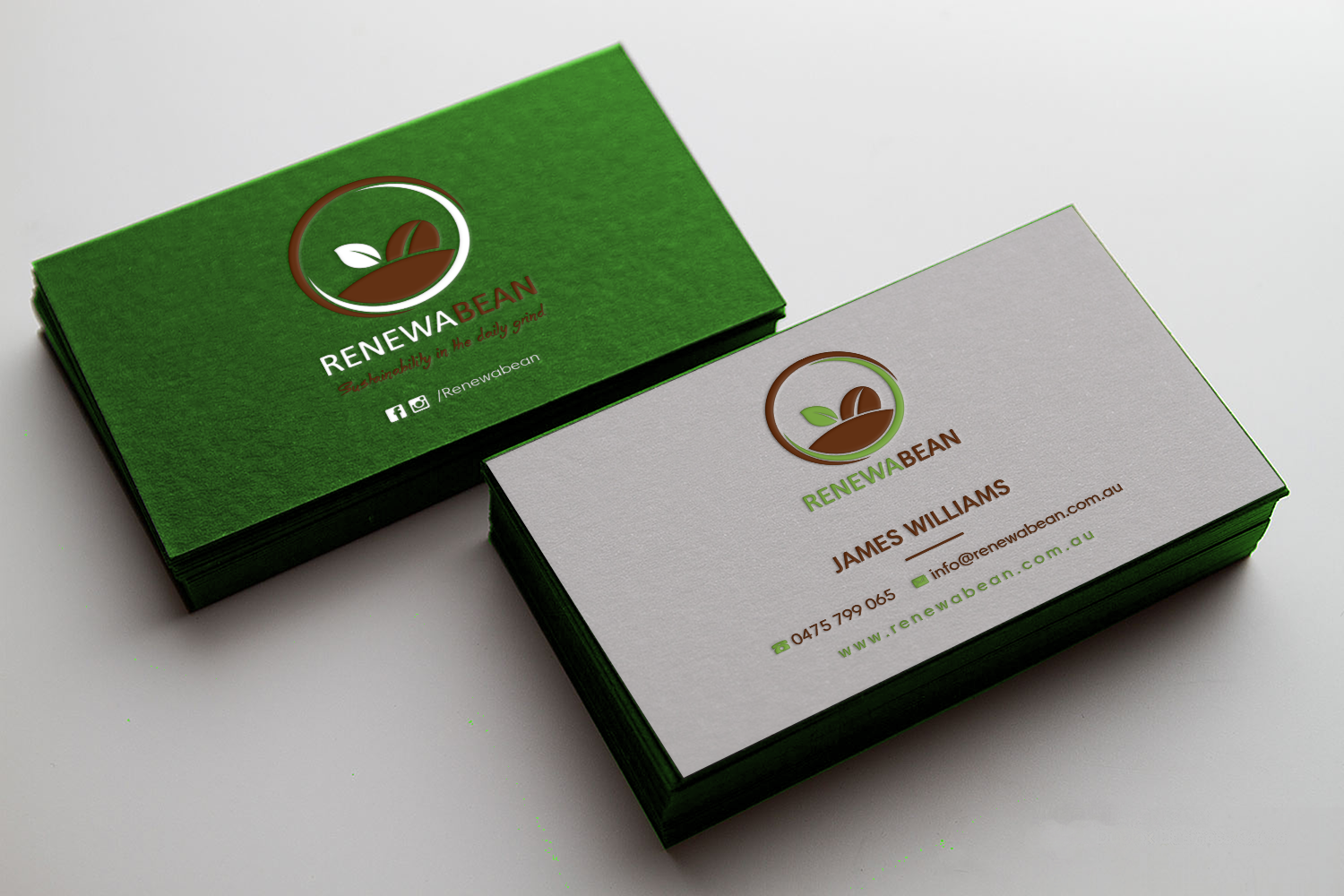 Visitenkarten-Design von Riz' für dieses Projekt | Design #18978448