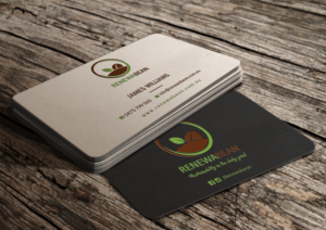 Moder Business Card Design for Renewables Business  | Visitenkarten-Design von Riz'